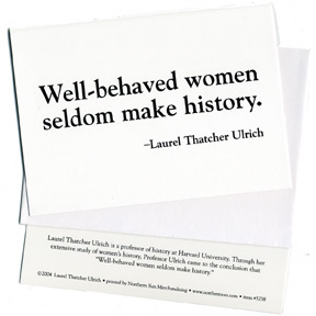 Well-Behaved Women 8 Note Card Set